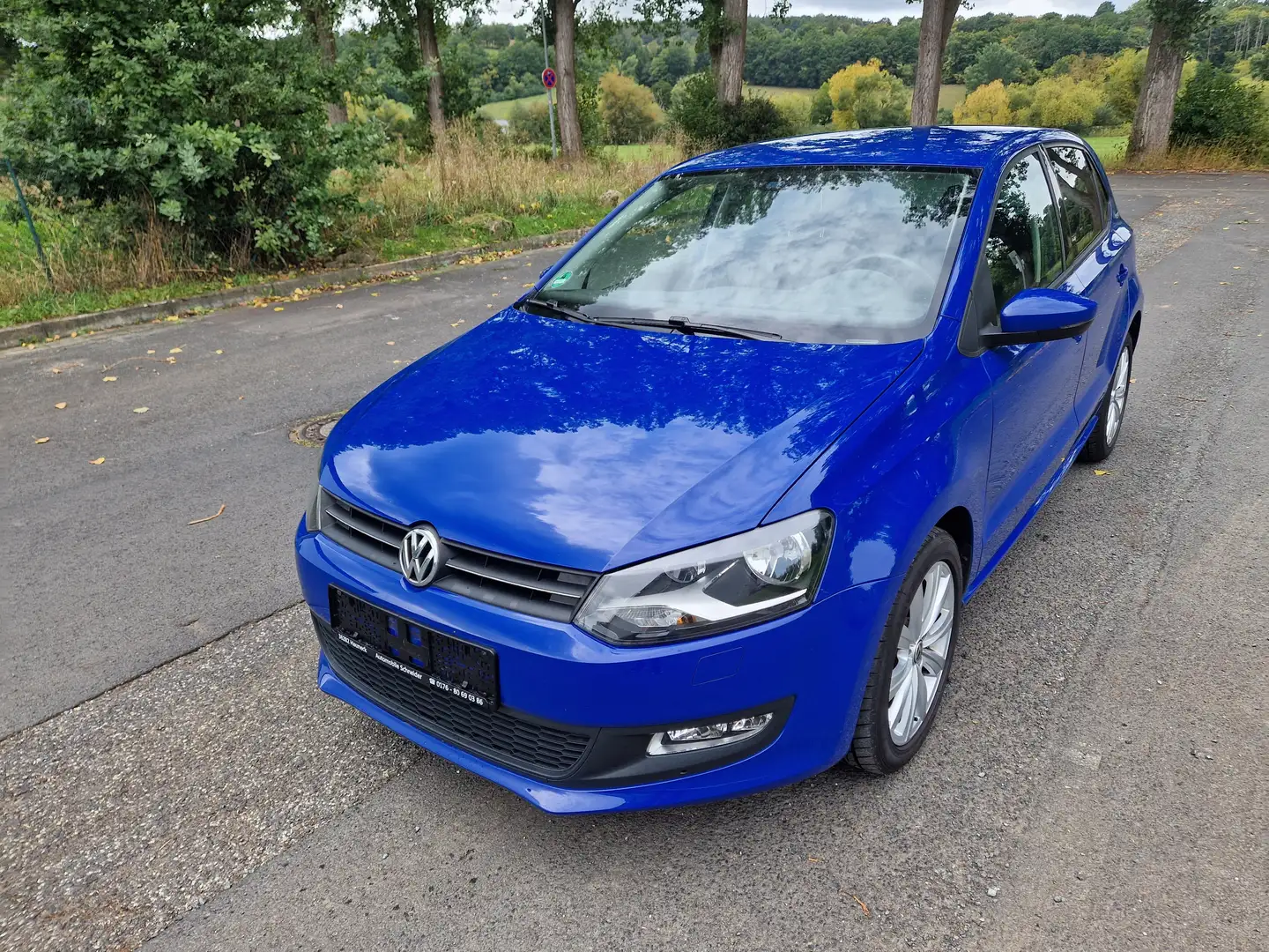 Volkswagen Polo Team 6R 1.2 TÜV 09/2027 **Garantie** Bleu - 1