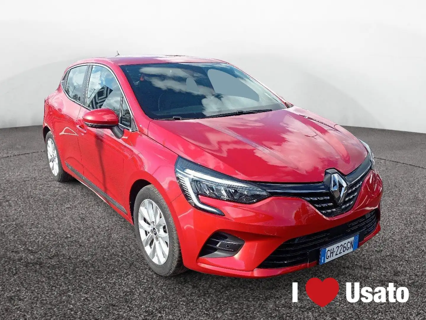 Renault Clio V 2019 1.6 E-Tech hybrid Intens 140cv auto my21 Rosso - 2