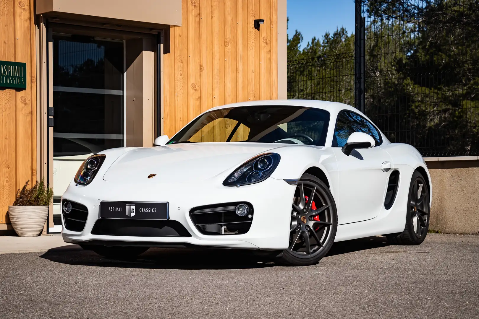 Porsche Cayman S 3.4i 325 PDK Blanc - 1