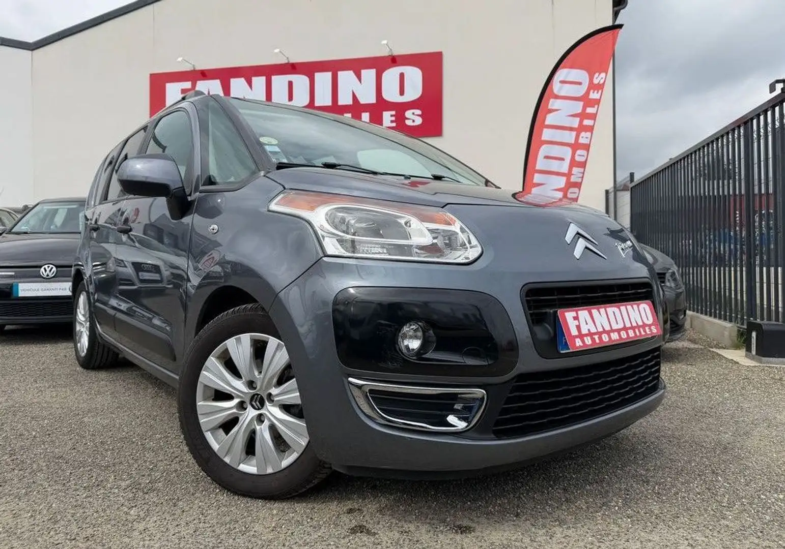 Citroen C3 Picasso 1.6 Hdi 92Ch Confort Gris - 1
