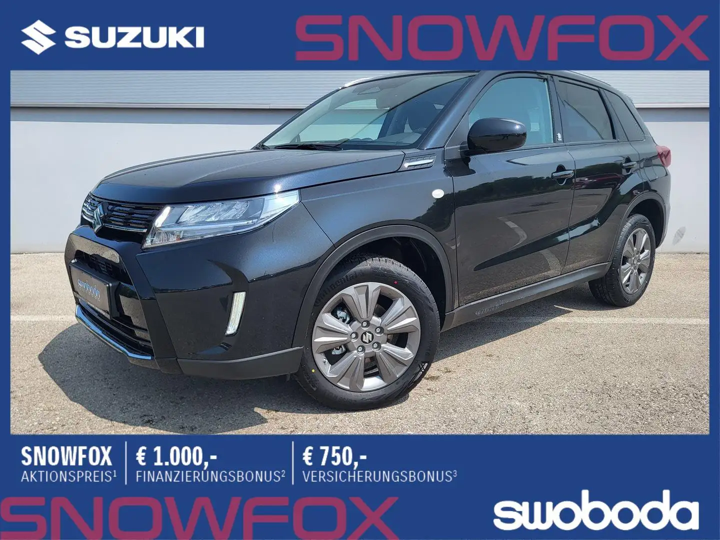 Suzuki Vitara 1,5 Hybrid ALLGRIP 6AGS shine Schwarz - 1