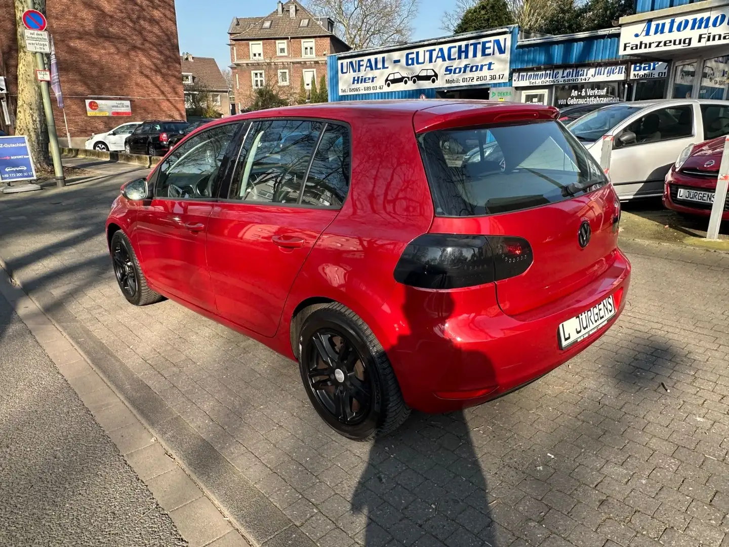 Volkswagen Golf VI Trendline-KLIMA-AB 69€ im Monat Finanzie Rot - 2