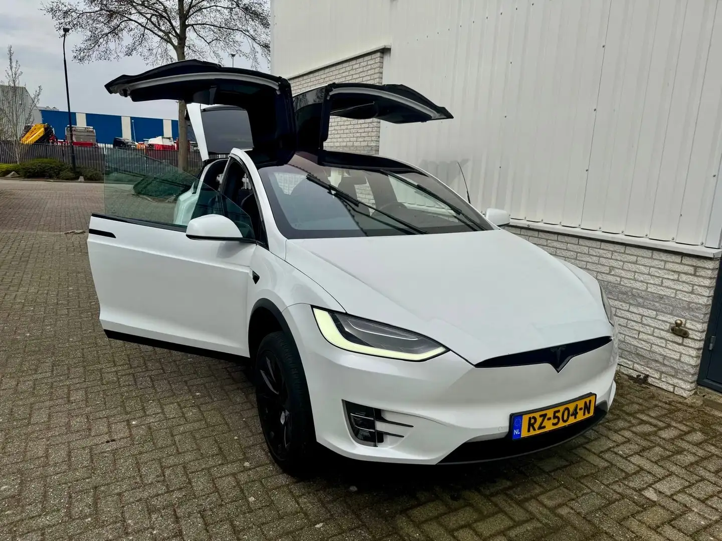 Tesla Model X Model+X+75D+Base Blanco - 2