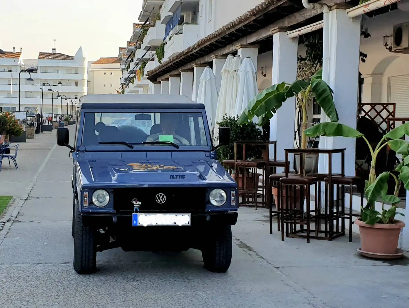 Volkswagen Iltis 183 zivil Azul - 2