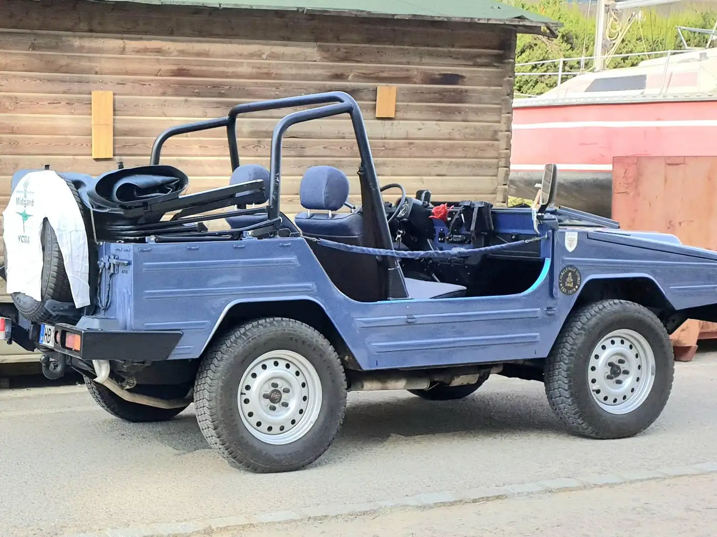 Volkswagen Iltis 183 zivil Azul - 1