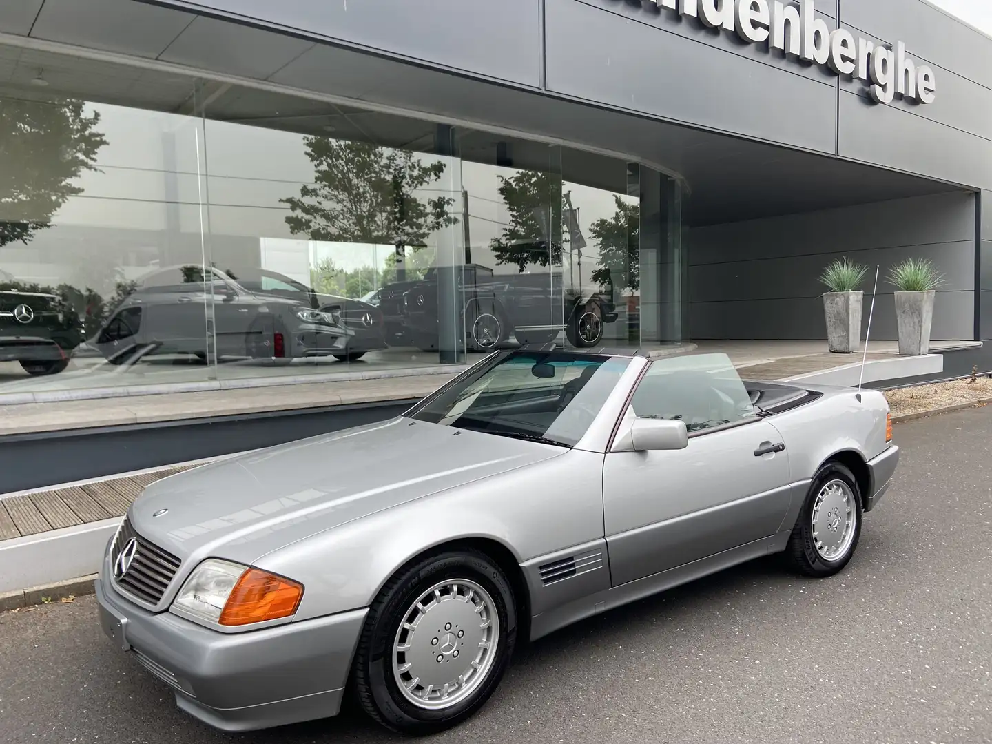 Mercedes-Benz SL 300 oldtimer - eerste lak  - topper - automaat Grijs - 1