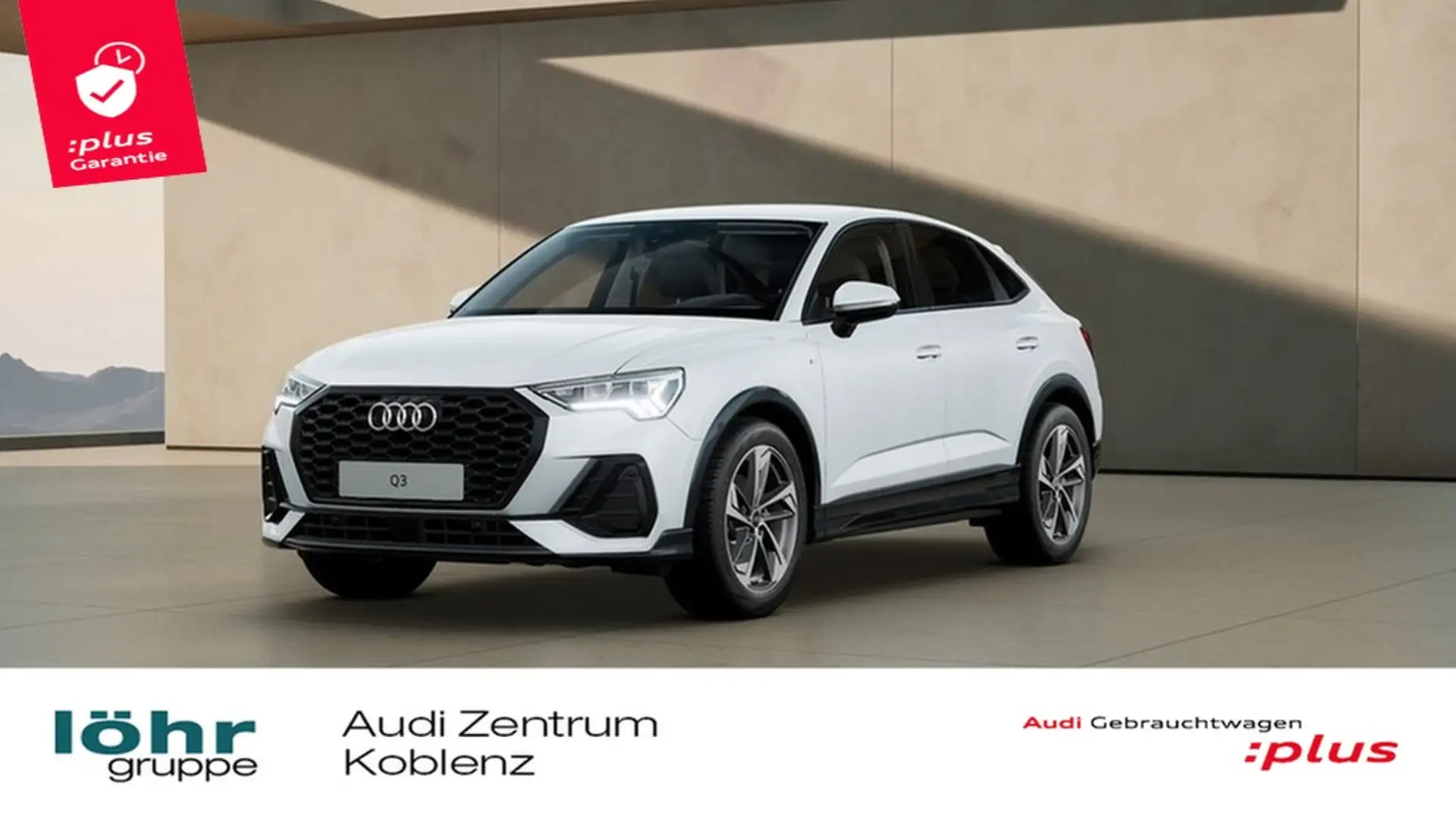 Audi Q3 Sportback 35 TFSI S line AHK ACC Dynamikpaket Weiß - 1