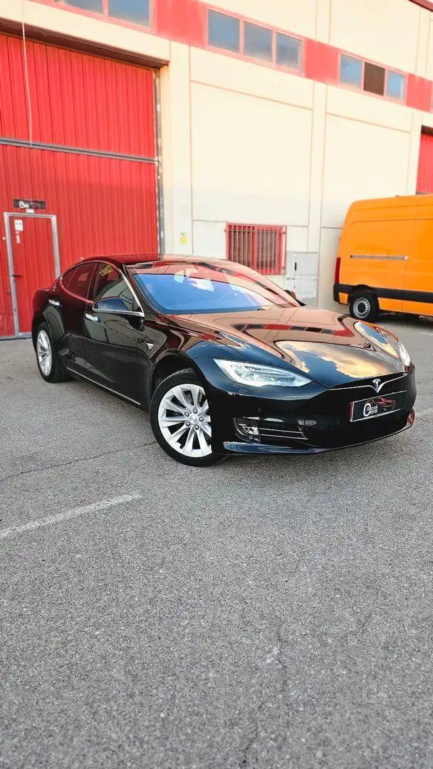 Tesla Model S P100D Fekete - 1