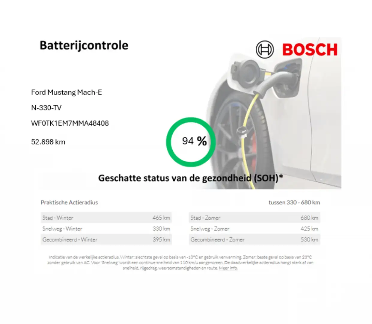 Ford Mustang Mach-E RWD 75 kWh - Carplay, Navi, Camera, Cruise, Leer, Rouge - 2