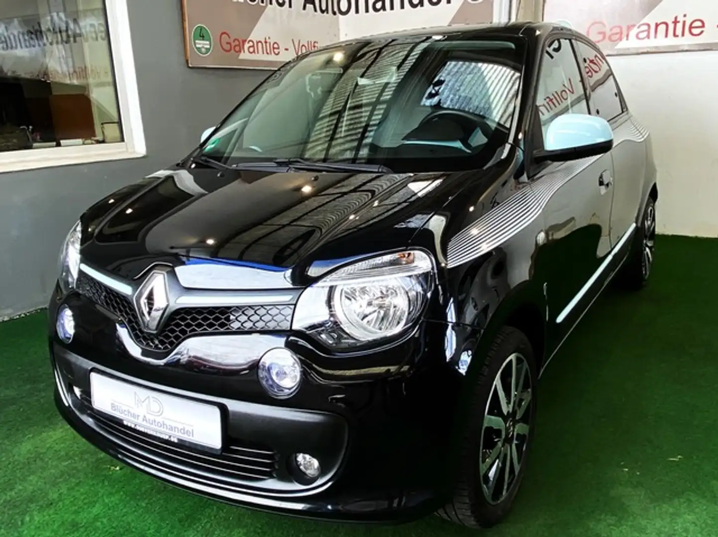Renault Twingo Chic Sonderedition PDC Klimaautomatik Licht/Regens Schwarz - 1