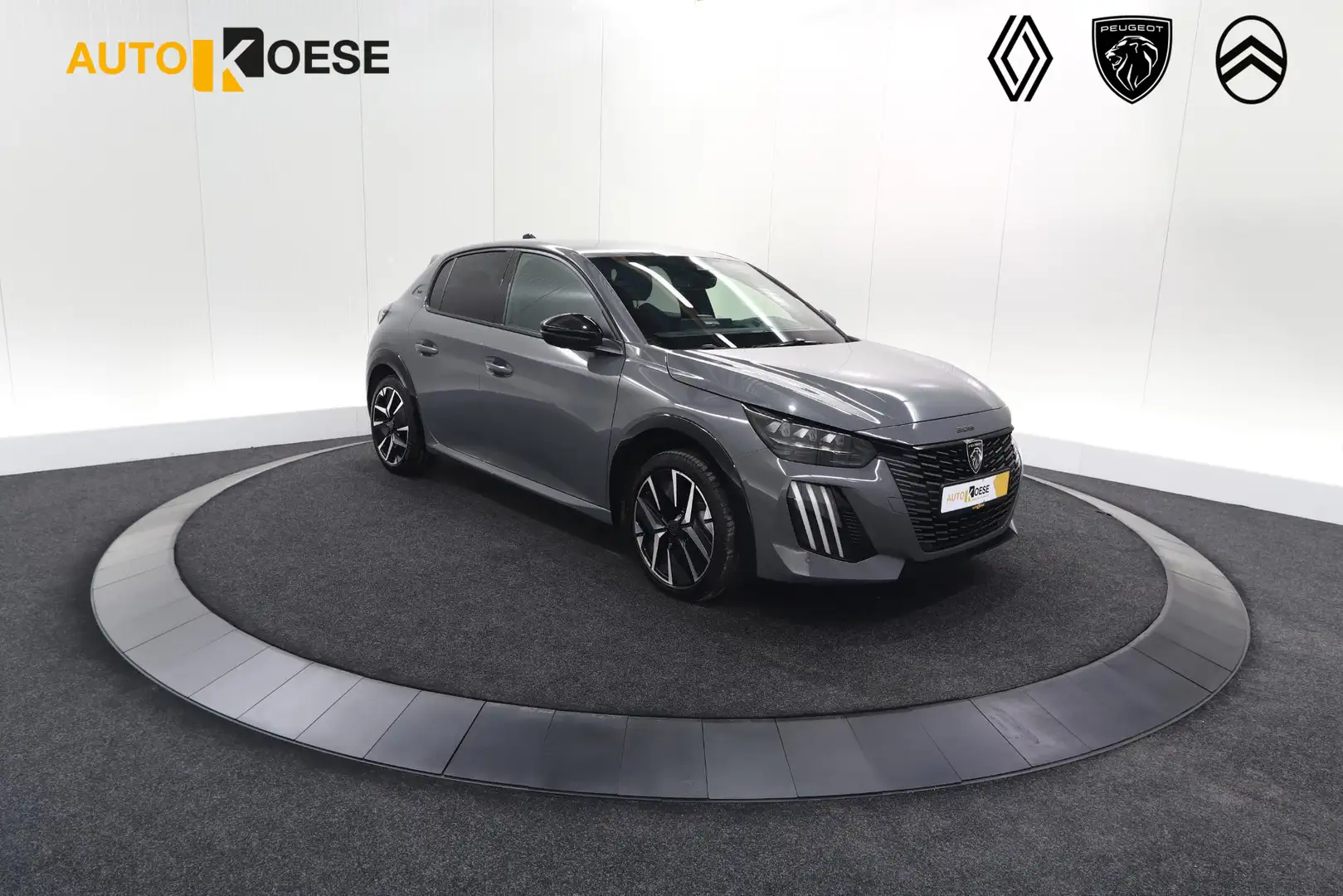 Peugeot 208 PureTech 100 GT | Camera | Navigatie | Apple Carpl Gris - 1