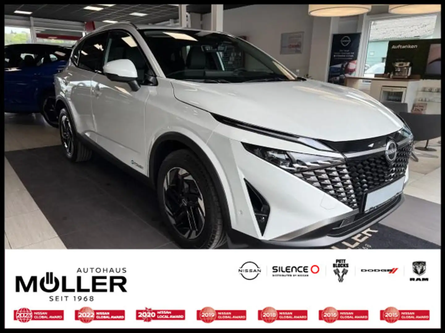 Nissan Qashqai 1.5 e-Power N-Connecta Winter Komfort Weiß - 1