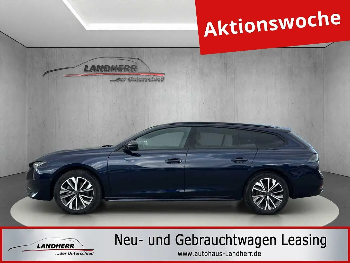 Peugeot 508 SW  HDI 130 Allure Teilleder/el. Heckklappe Blau - 1