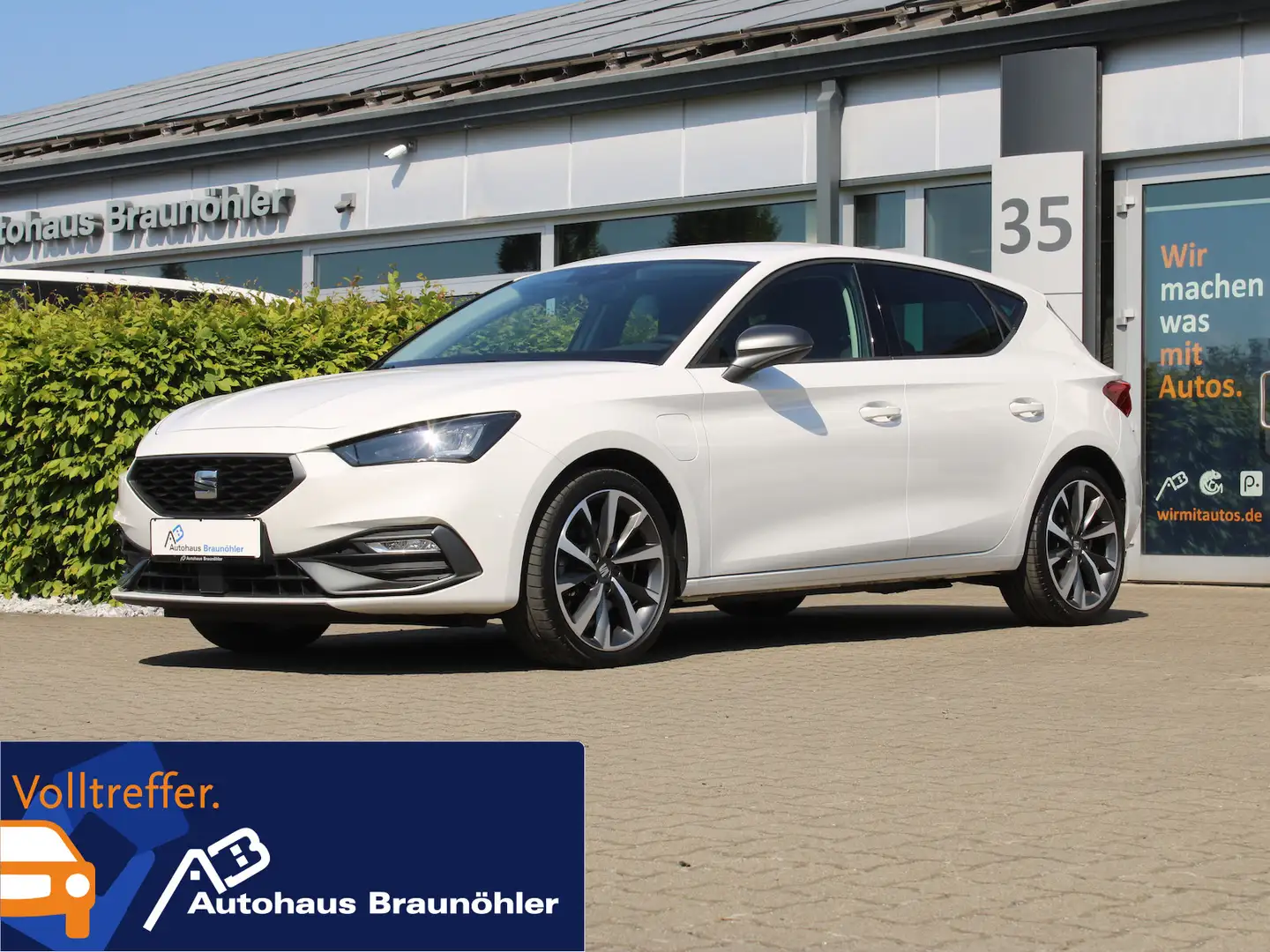 SEAT Leon FR 1.4 e-HYBRID*LED*18´´*VC*Keyless* Weiß - 1