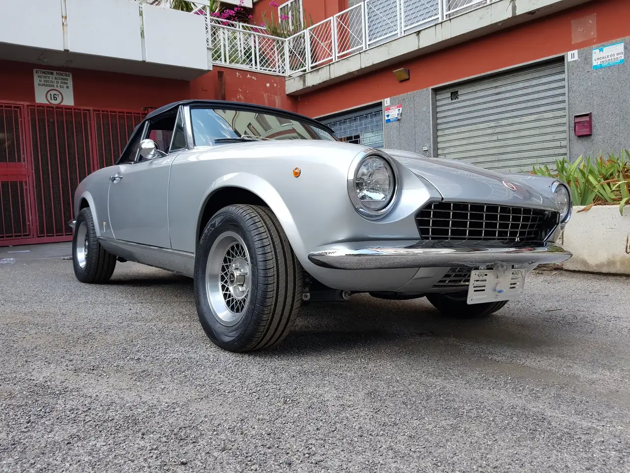fiat 124 spider cs1 america 1.8, foto 2