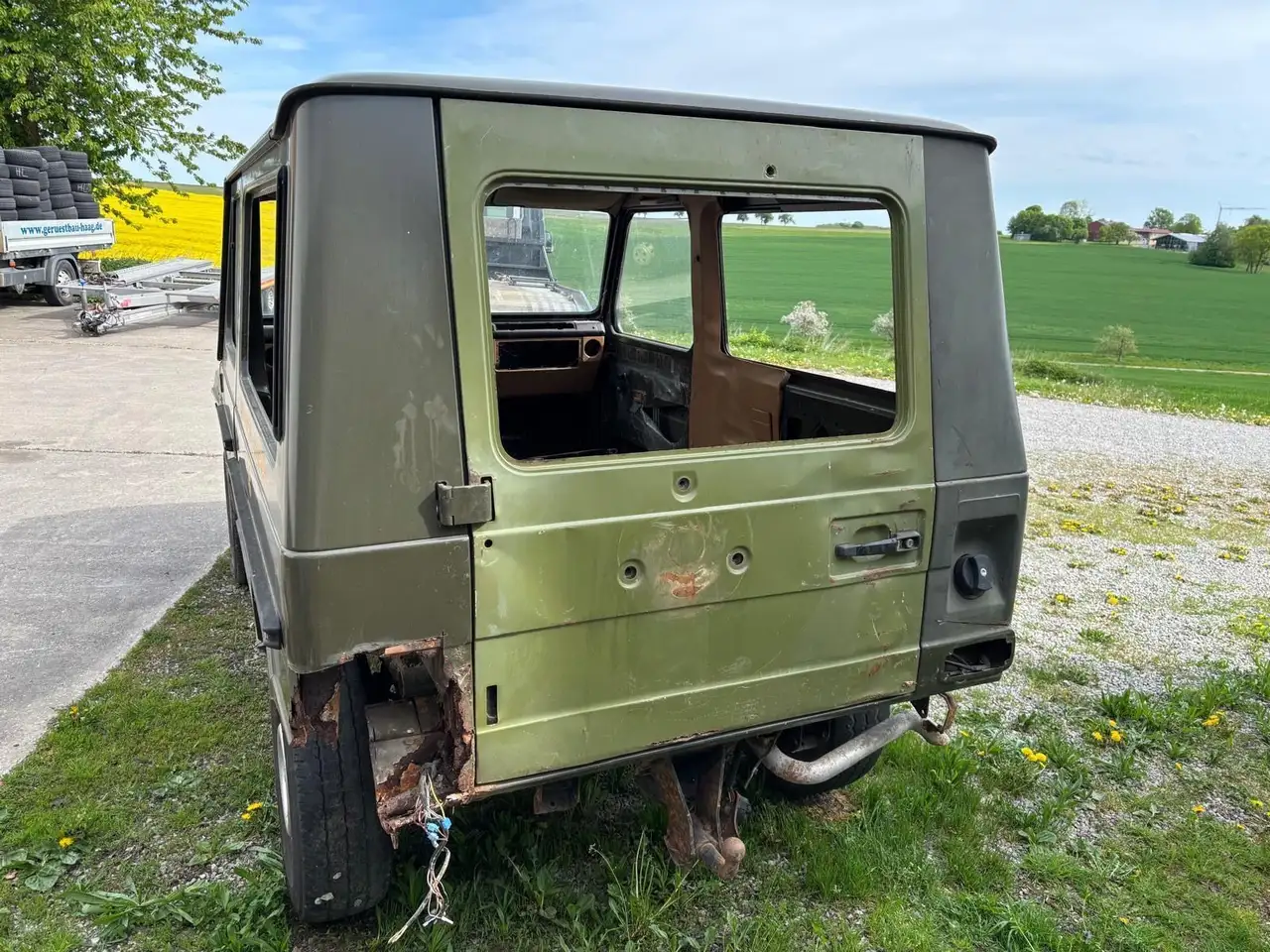 Mercedes-Benz G 250 Teileträger, Motor läuft , 5 Gang, foto 5