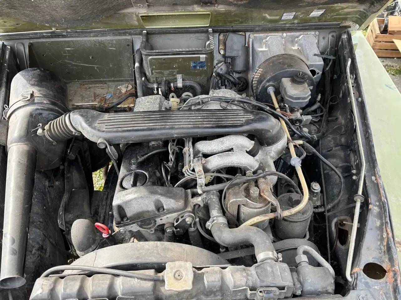 Mercedes-Benz G 250 Teileträger, Motor läuft , 5 Gang, foto 9