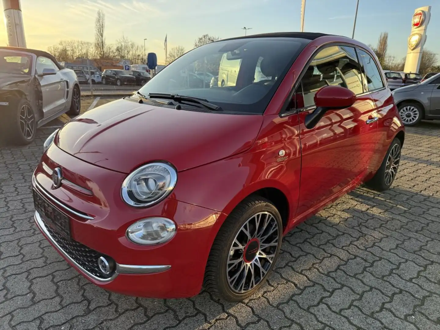 Fiat 500 C 1.0 GSE Hybrid RED Rot - 1