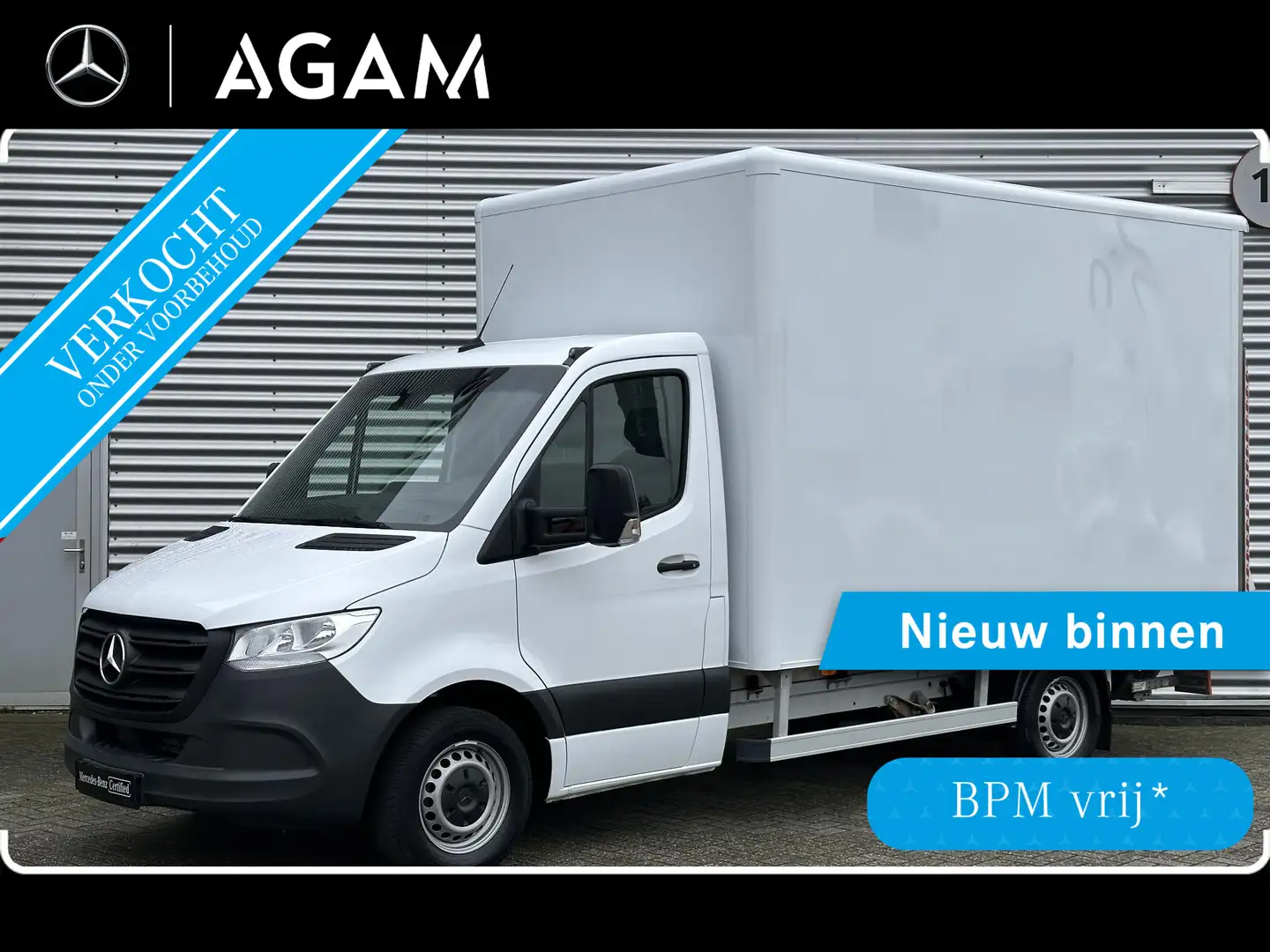 Mercedes-Benz Sprinter 315 CDI Bakwagen Laadklep Automaat Airco Apple Car Blanc - 1