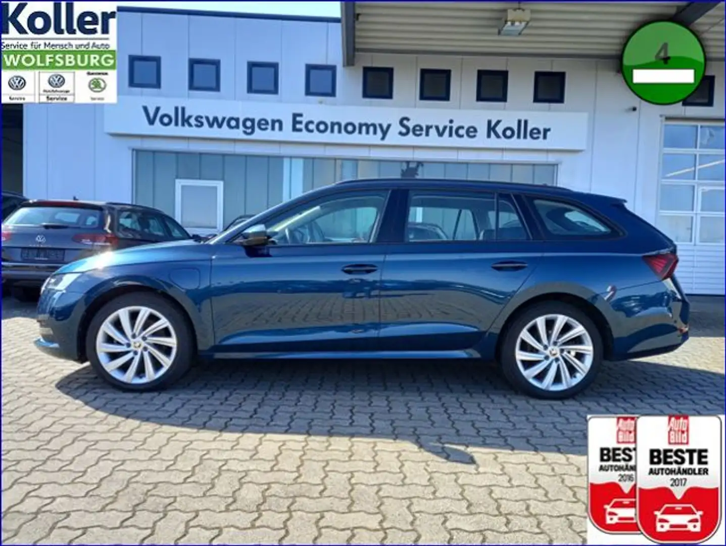 Skoda Octavia Combi 1.4 TSI iV Hybrid DSG Kamera APP Blau - 1