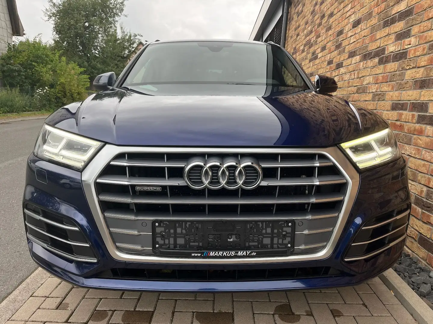 Audi Q5 2.0 TDI quattro Sport Matrix Standhz S-Line Bleu - 2