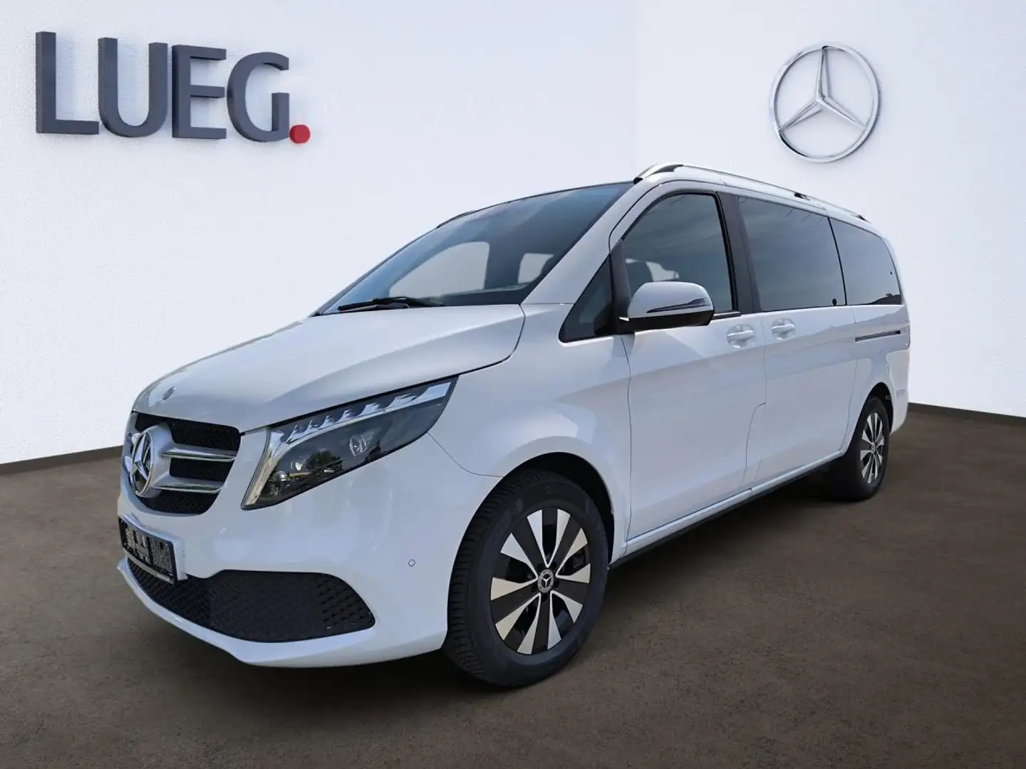 Mercedes-Benz V 250 d 4MATIC Lang el.Schiebe SpurW AHK Navi Weiß - 2