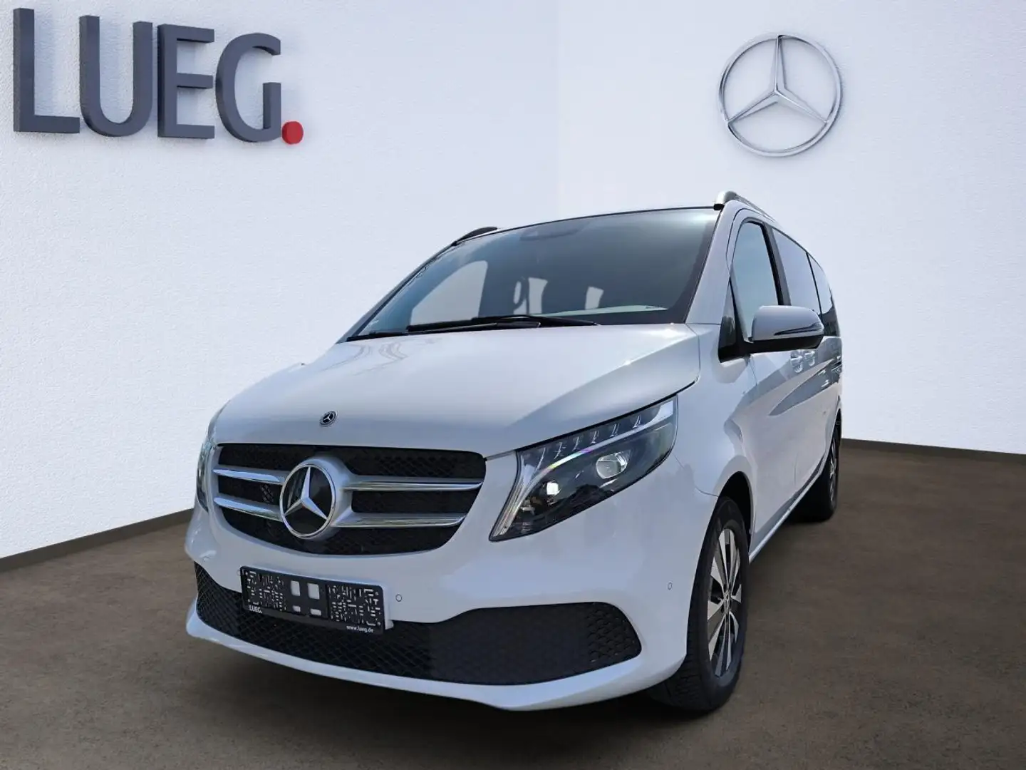 Mercedes-Benz V 250 d 4MATIC Lang el.Schiebe SpurW AHK Navi Weiß - 1