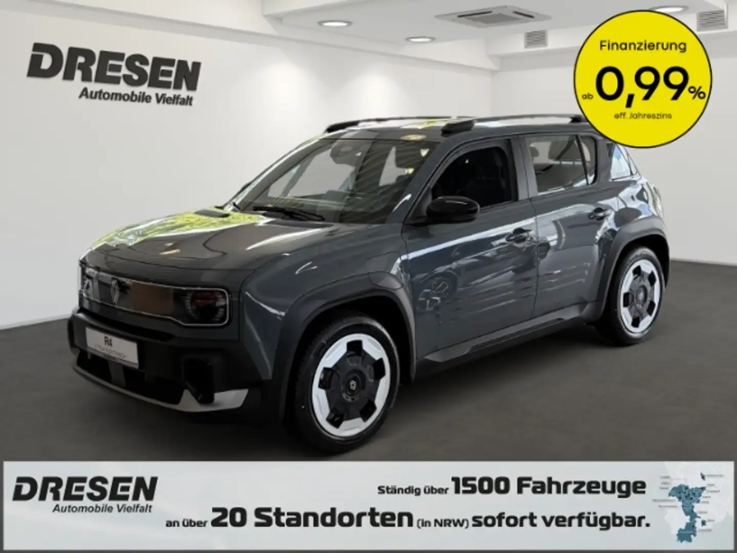Renault R 4 Evolution120 E-Tech Urban Range Allwetter*Sitzheiz Grau - 1