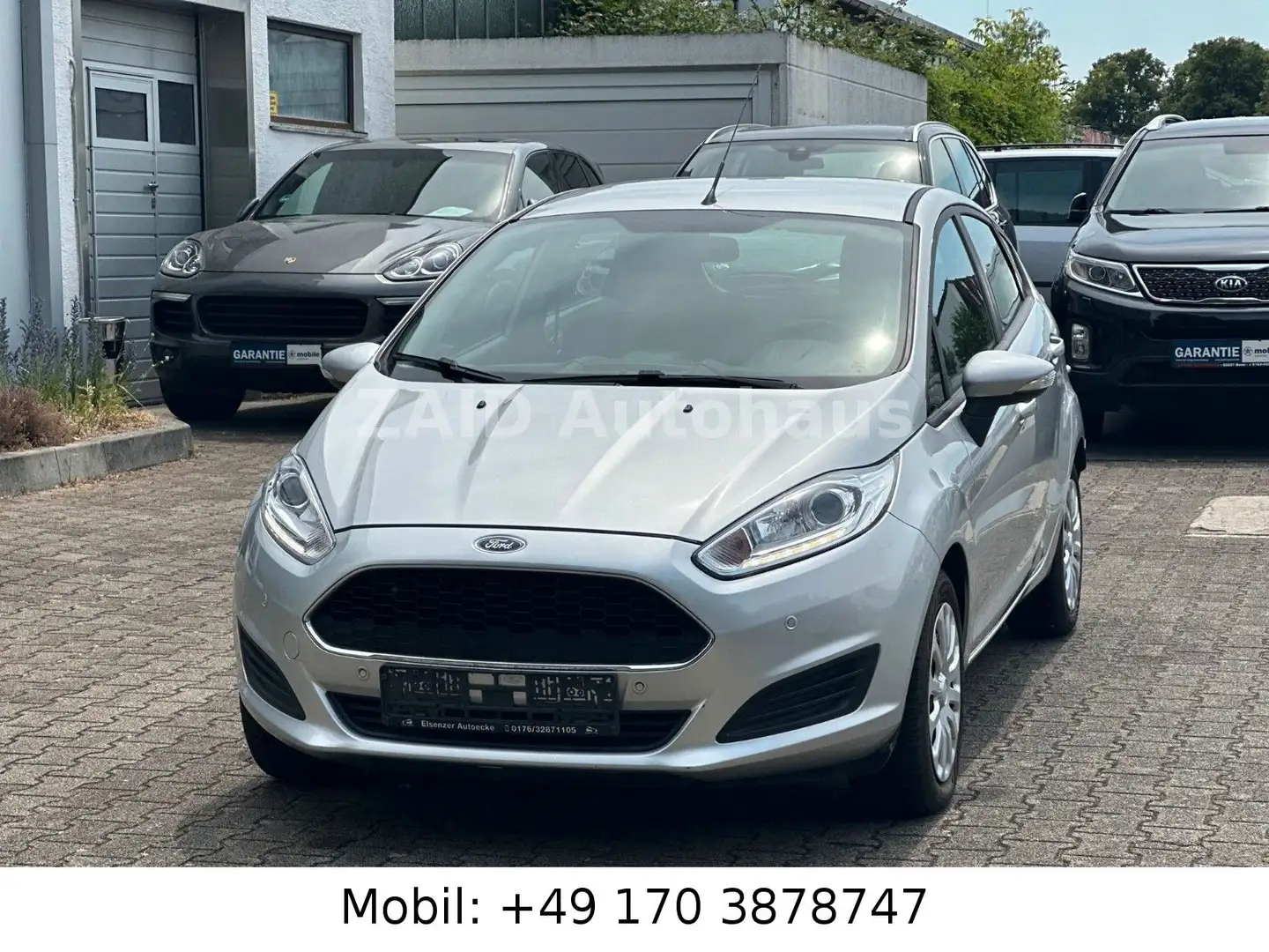 Ford Fiesta Trend*1HAND*LED*Bi-Xenon*Navi*PDC Silber - 1