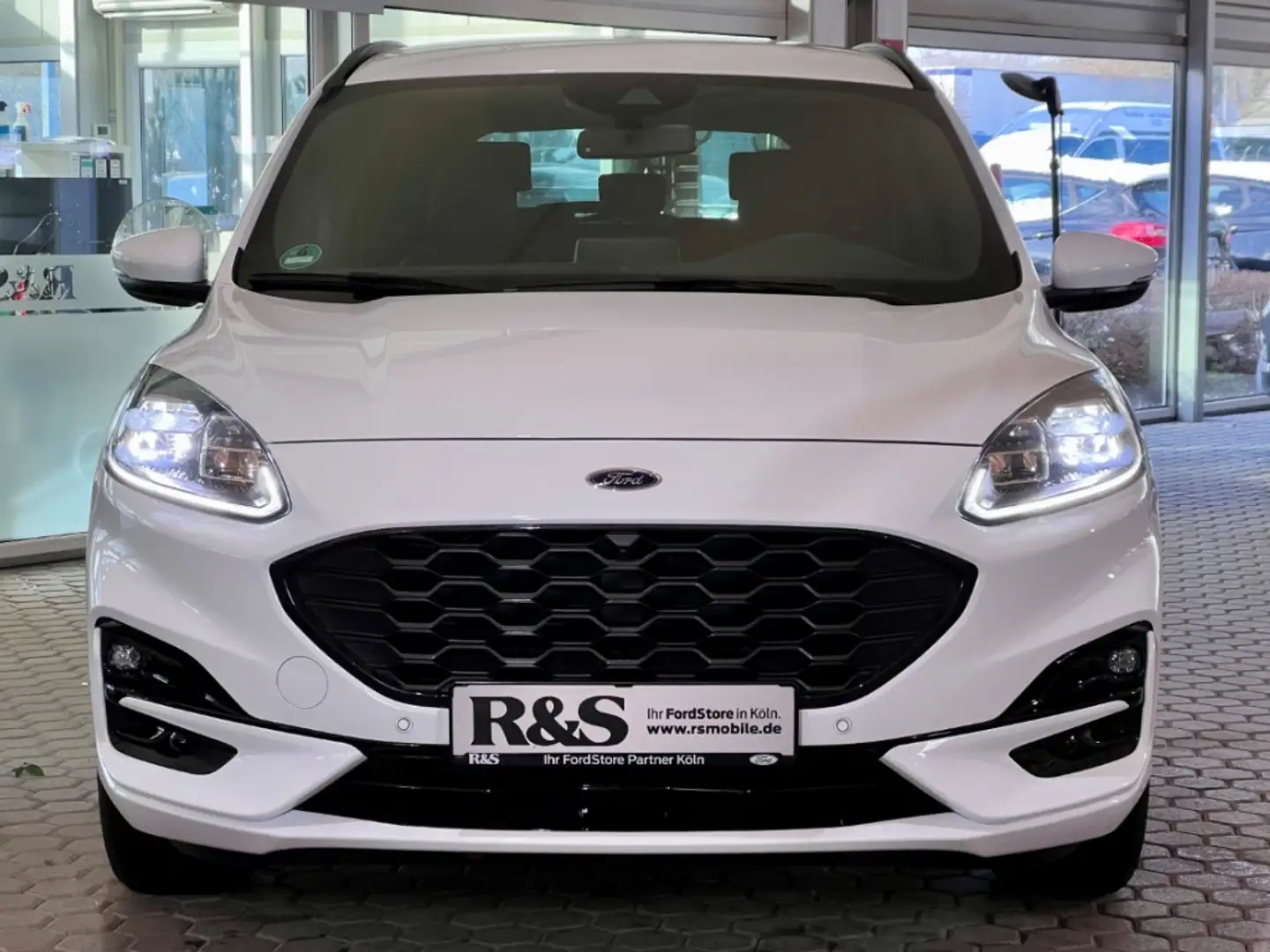 Ford Kuga ST-Line-X Ganzjahresreifen+B&O+KeyFree+LED-Scheinw Weiß - 2