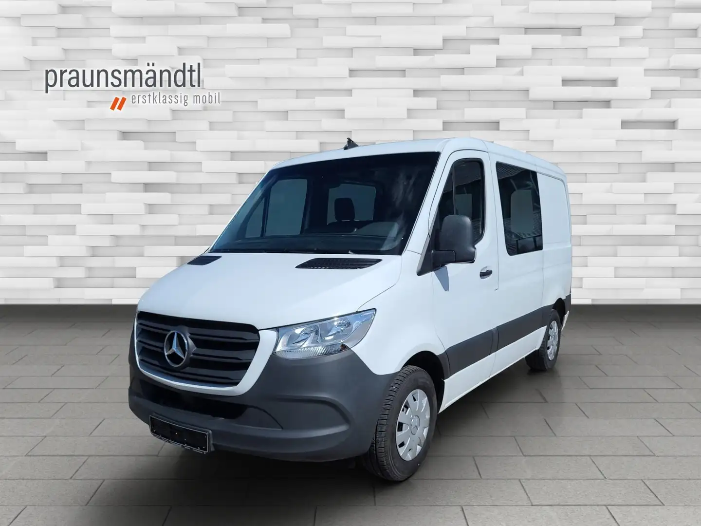 Mercedes-Benz Sprinter 316 CDI Mixto kompakt MBUX Klima AHK Wit - 1
