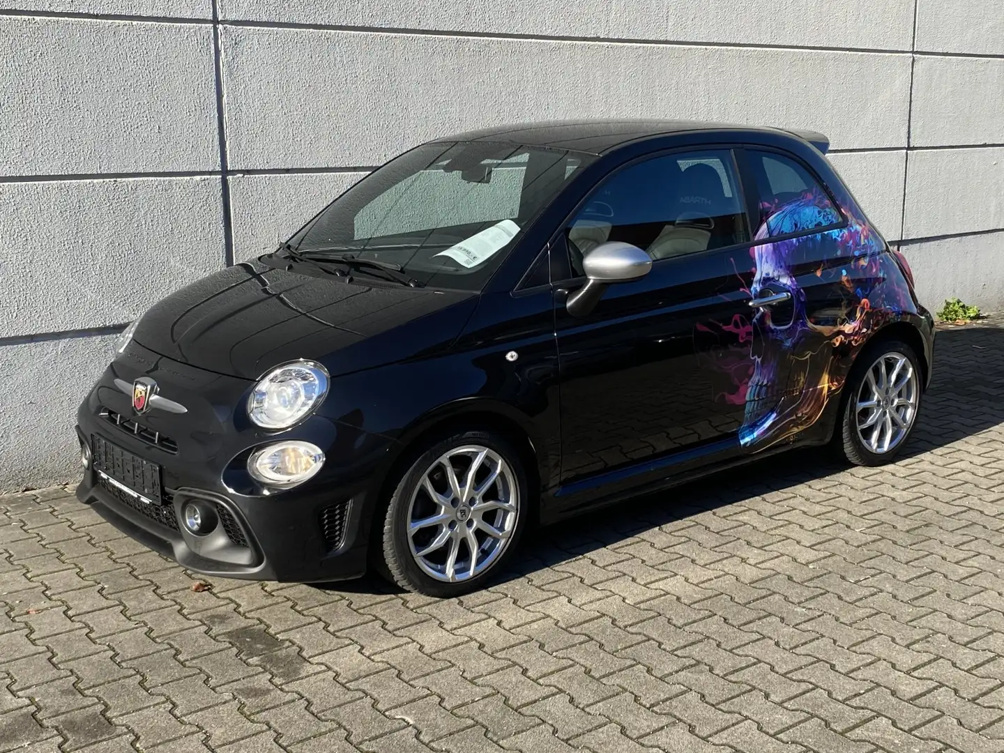 Abarth 595 595  1.4 T-Jet 16V Nav Leder DAB Beats Xenon Schwarz - 2