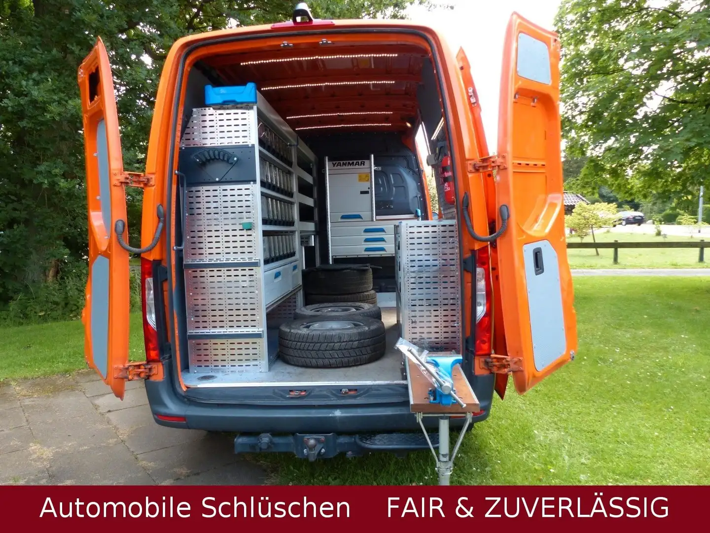 Mercedes-Benz Sprinter III  314  Klima Navi Werkstatt Sortimo Orange - 1