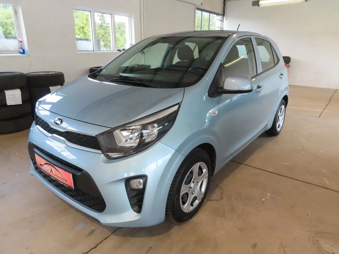 Kia Picanto Edition 7 KLIMA SHZG ALLWETTER GARANTIE Blau - 1