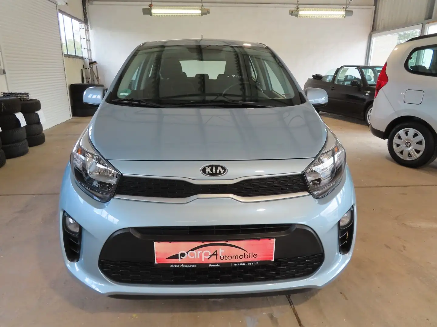 Kia Picanto Edition 7 KLIMA SHZG ALLWETTER GARANTIE Blau - 2