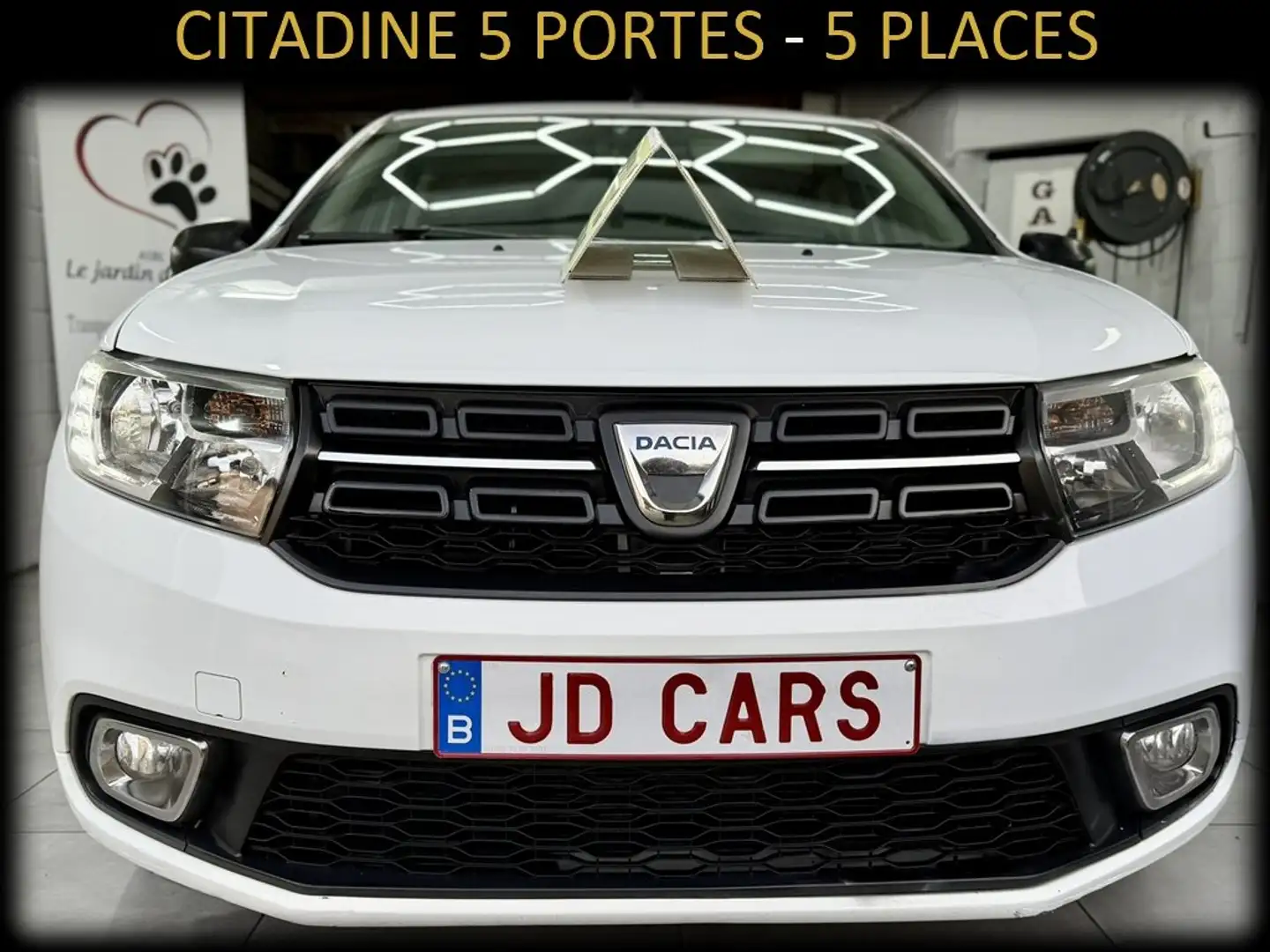 Dacia Sandero 1.0 ESSENCE 75 ‼️GARANTIE 1 AN CTOK‼️ Weiß - 2