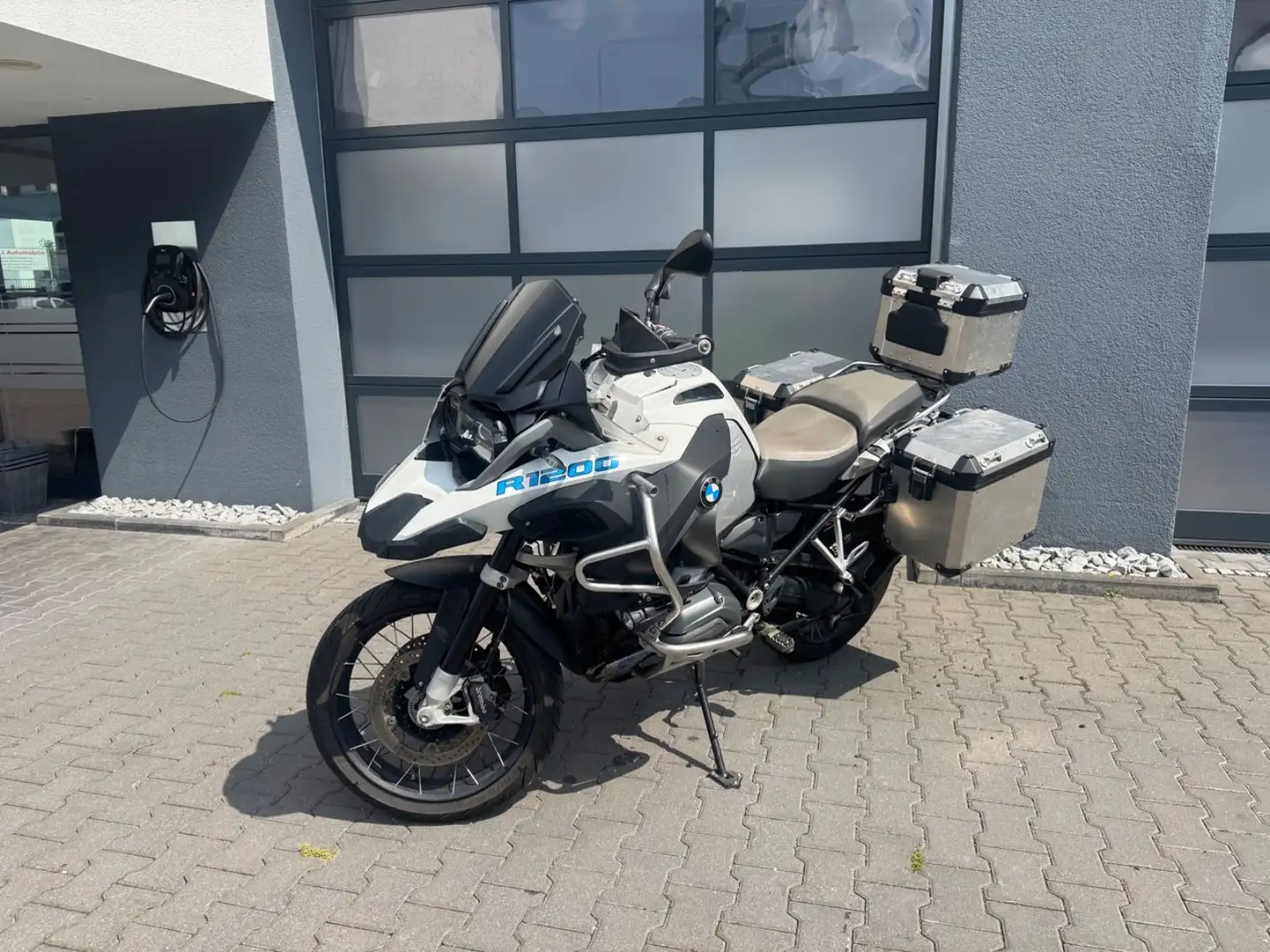 BMW R 1200 GS Adventure Weiß - 2