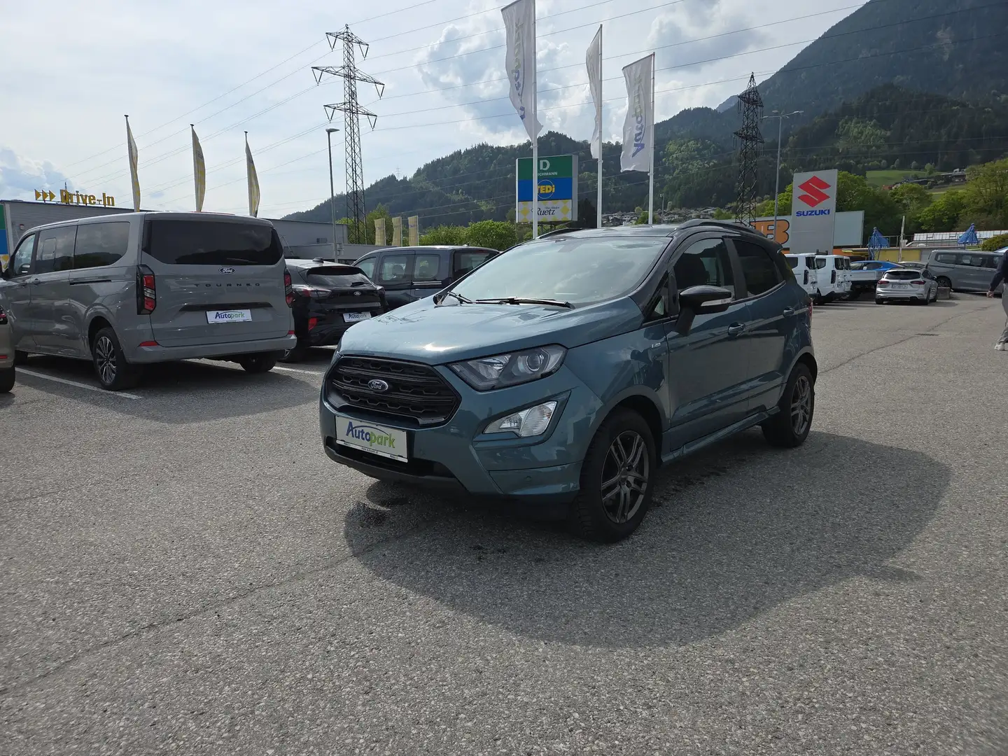 Ford EcoSport ST-LINE 5T 1.0L ECOBOOST100PSM ST-Line Blau - 1