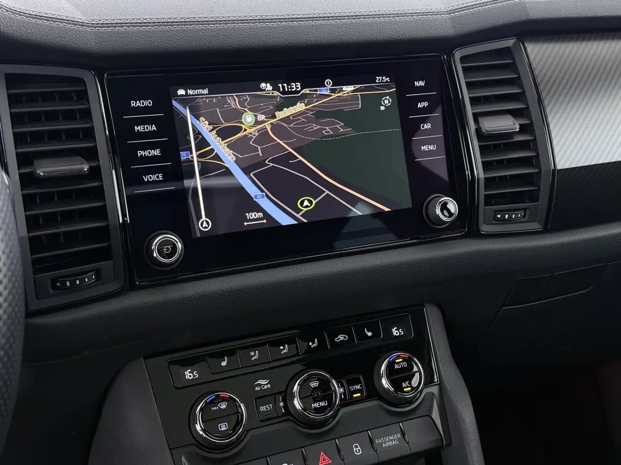 Skoda Kodiaq 2.0 TDI Sportline Aut MATRIX SKY AHK RADAR, миниатюра 17