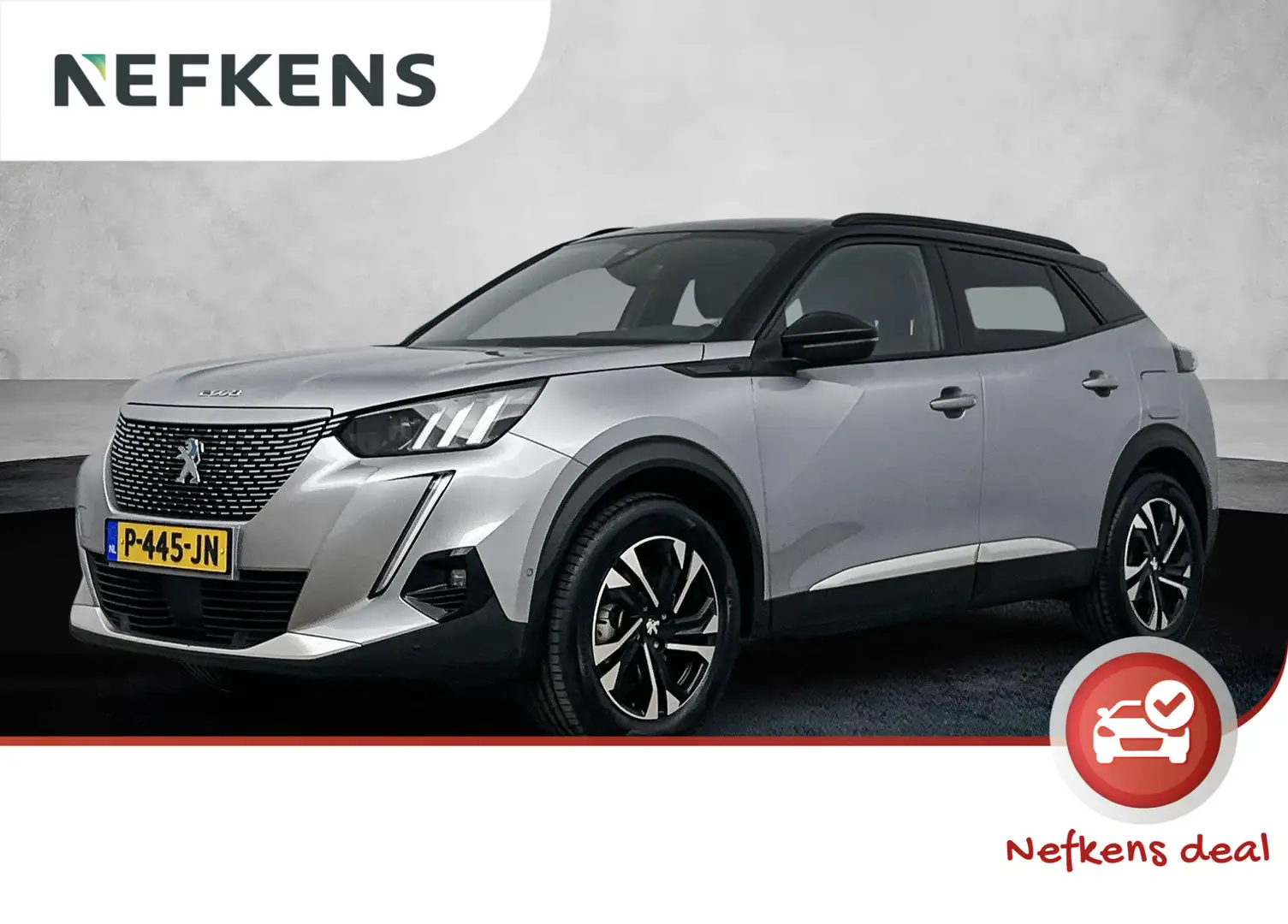 Peugeot e-2008 EV GT 50 kWh | BTW-auto! | Stoelverwarming | Navig Grijs - 1