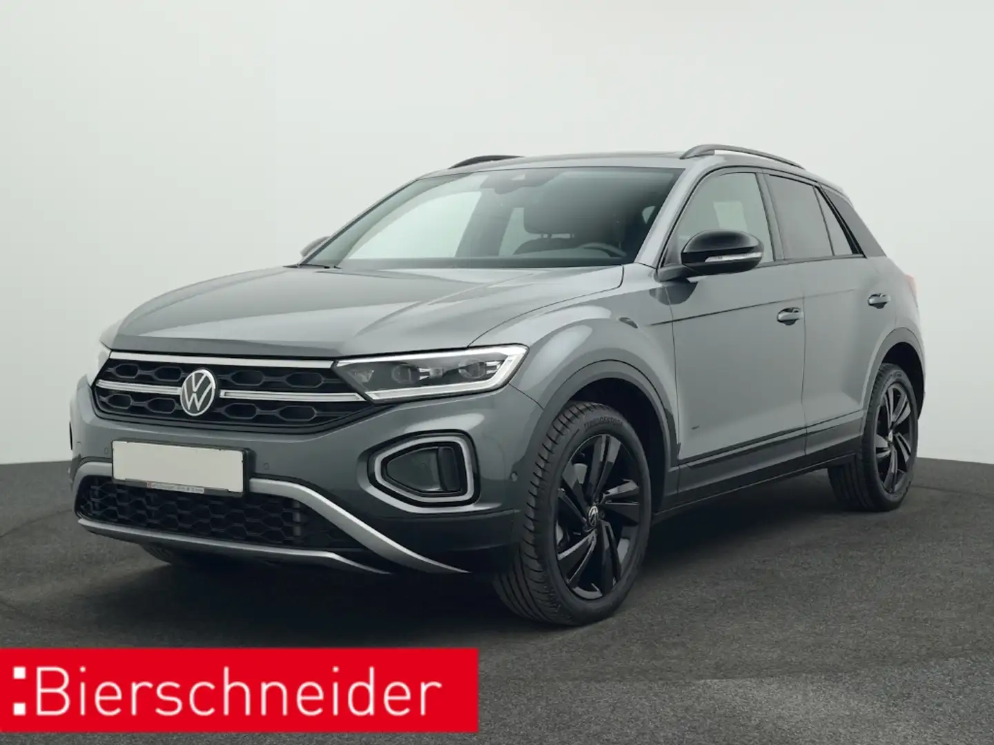 Volkswagen T-Roc 2.0 TDI DSG Style Black IQ.LIGHT NAVI PANO 3-J-GAR Grau - 1
