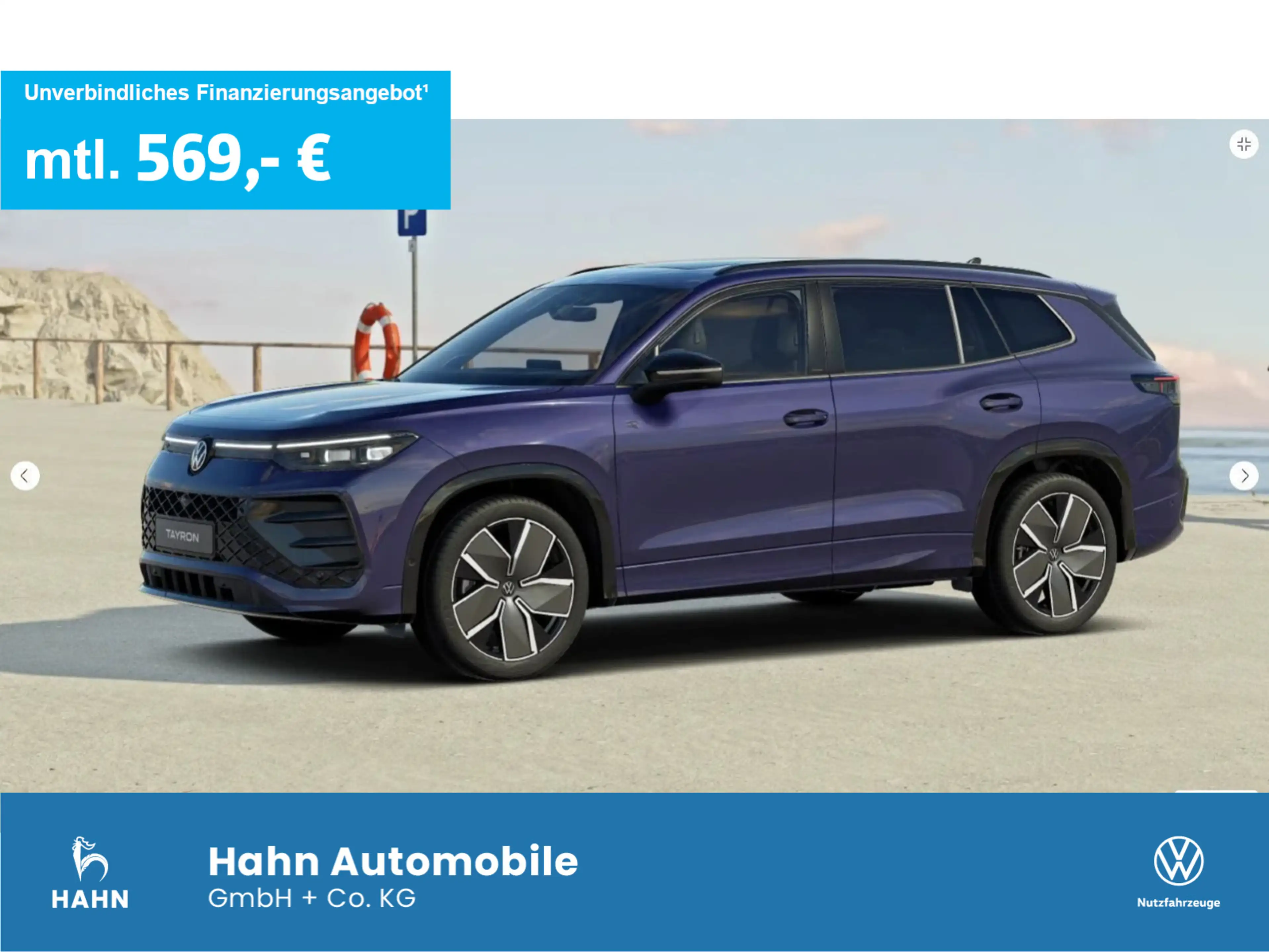 Volkswagen Tayron R-Line 2,0 TSI 4MOTION 265PS PANORAMA DSG