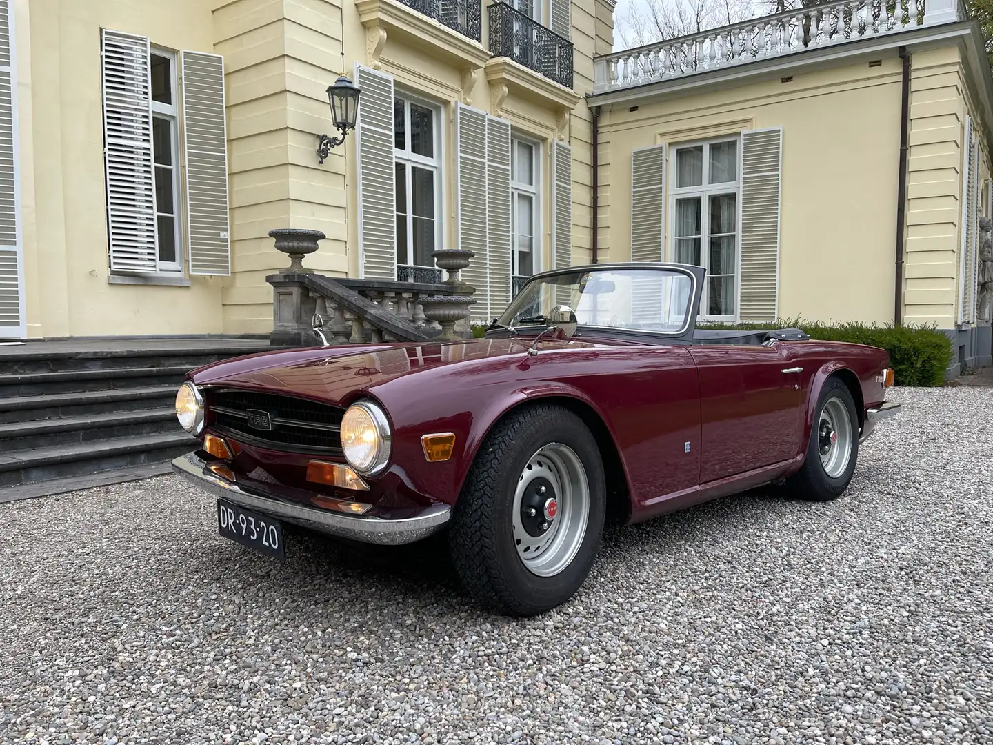 Triumph TR6 Pi RHD Roşu - 1