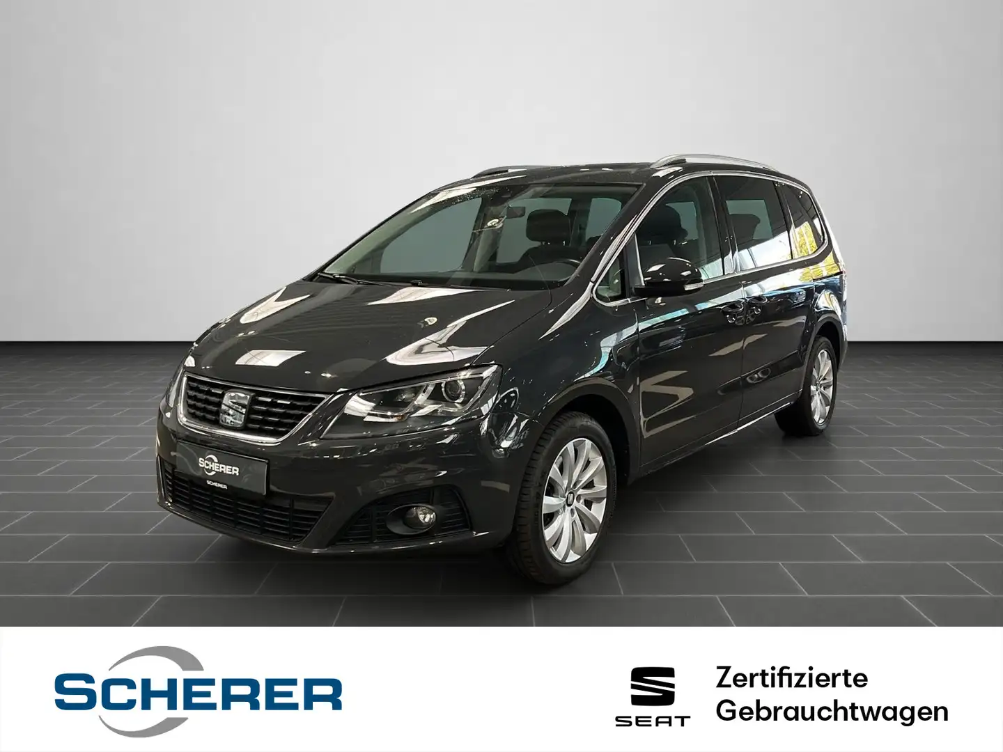 SEAT Alhambra 1.4 TSI Style Pano, AHK , 7-Sitzer Grau - 1