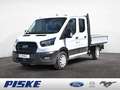 Ford Transit 350 L2 Trend Doka Pritsche Blanc - thumbnail 1