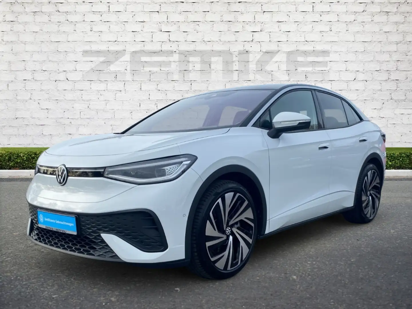 Volkswagen ID.5 1,49 % Sportpaket HUD AHK-klappbar Navi Memory Sit Weiß - 1