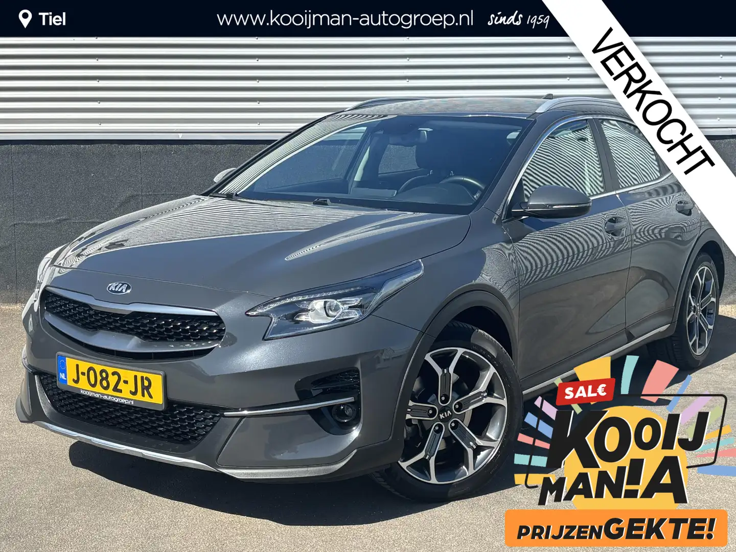 Kia XCeed 1.4 T-GDi DynamicLine Nieuw geleverd, 1e eigenaar, Grau - 1