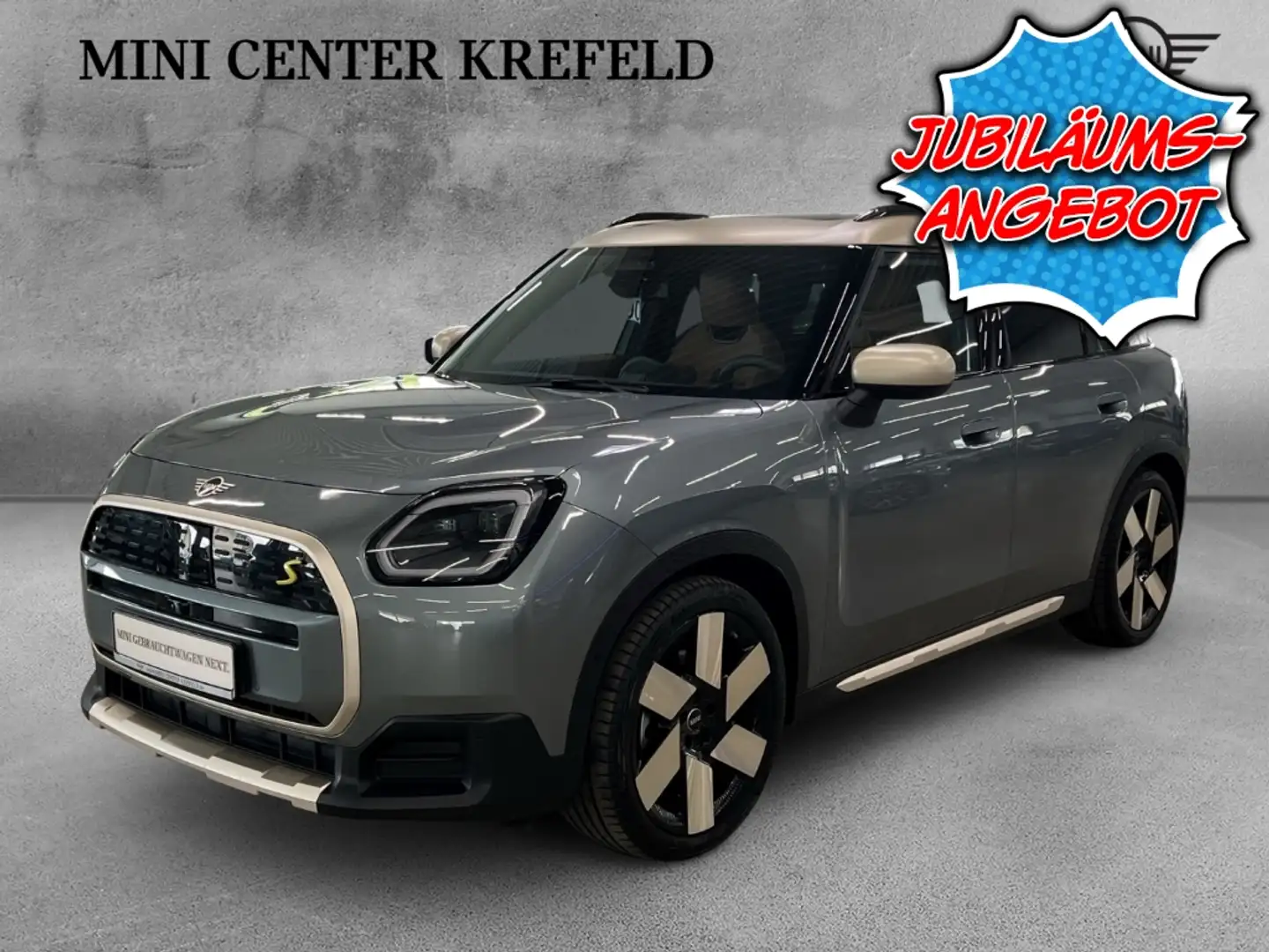 MINI Cooper SE Countryman Favoured Trim PAKET XL 20'' AHK HuD 360°NAVI Grün - 1