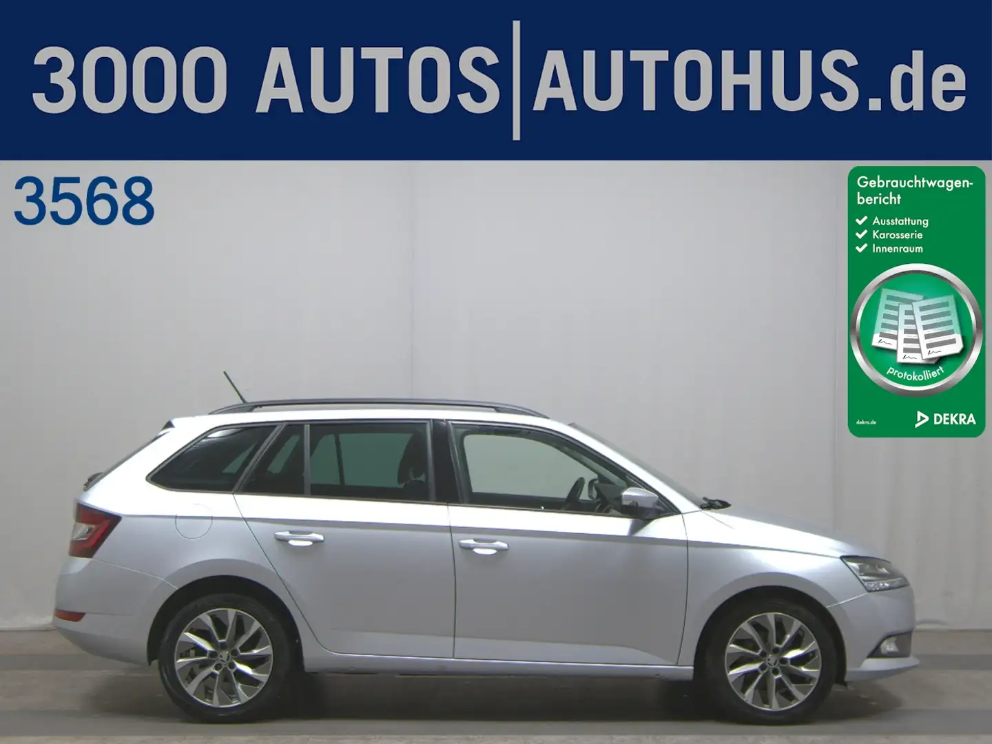 Skoda Fabia Combi 1.0 TSI Best of Navi LED RFK AUT LM Silber - 1