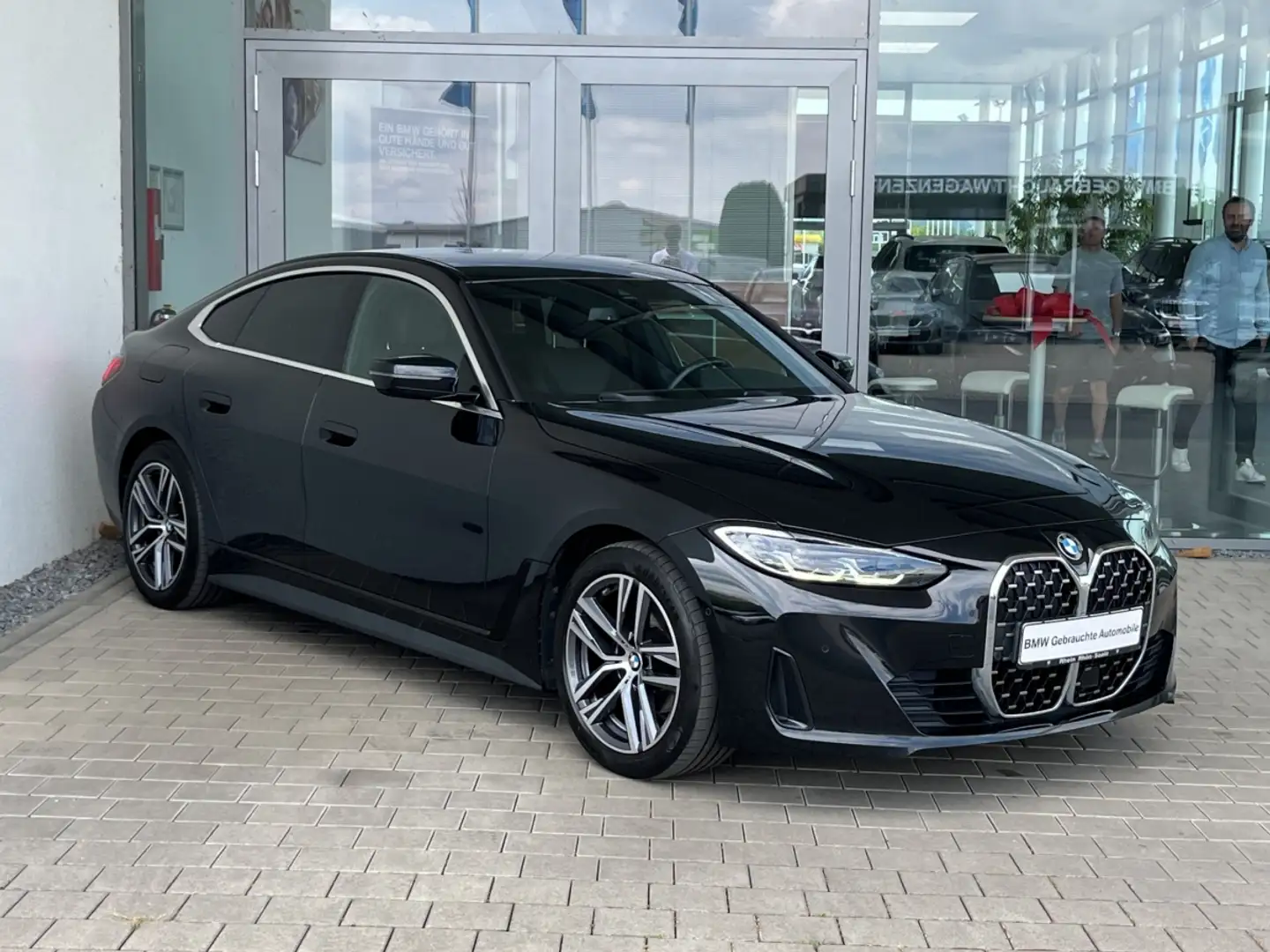 BMW 420 d Gran Coupe Navi.H/K.AHK.ParkA.Tempomat.SH. Zwart - 2